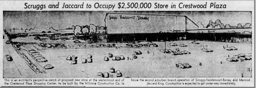 Crestwood Plaza: Looking back
